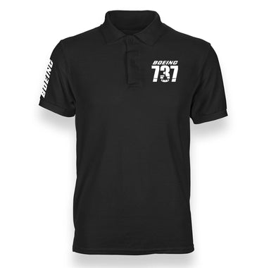 B737 DESIGNED POLO SHIRT THE AV8R